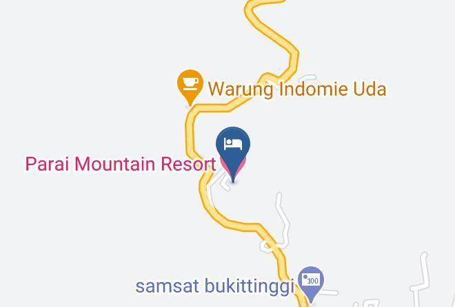Kota Bukittinggi - Parai Mountain Resort Maps