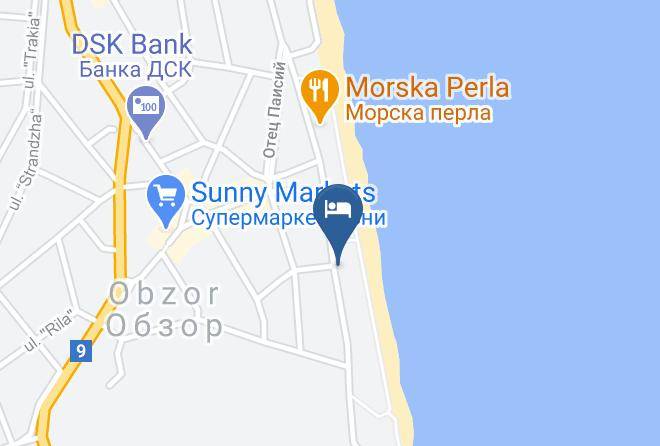 Nesebar - Paraiso Beach Hotel Maps