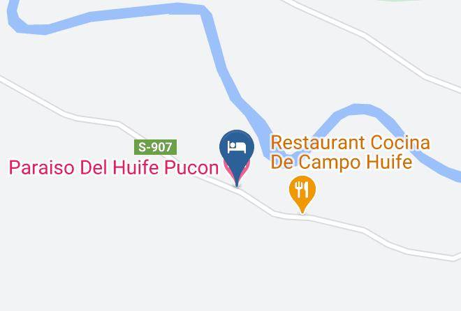 Cautin Province - Paraiso Del Huife Pucon Maps