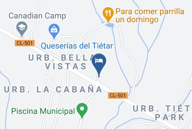 Avila - Paraiso Del Tietar Maps