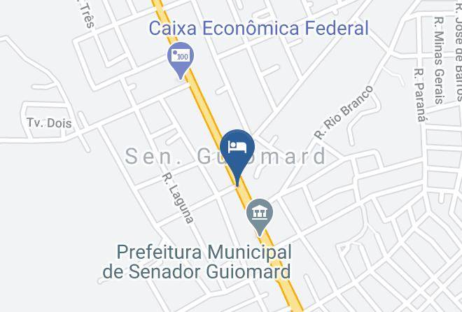 Senador Guiomard - Paraiso Hotel Maps