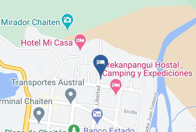 Paraiso Patagonico Map