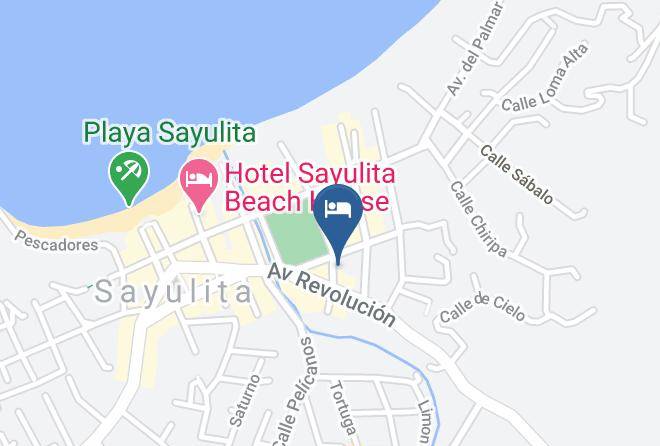 Bahia De Banderas - Paraiso Yoga Ac Maps