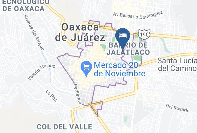 Oaxaca De Juarez - Paraje La Huerta Maps