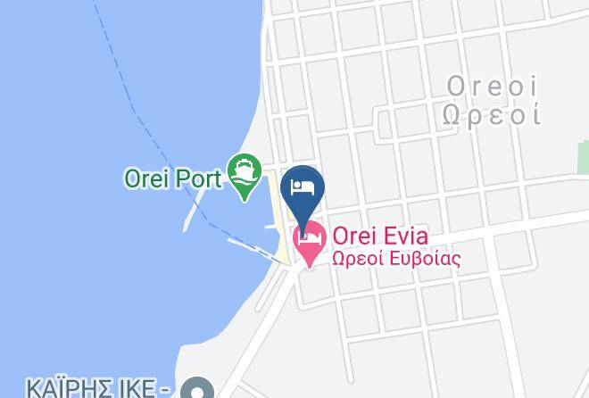 Euboea - Paralio Hotel Maps
