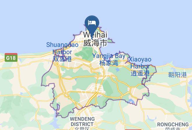Weihai - Parallel World Courtyard Hotel Maps