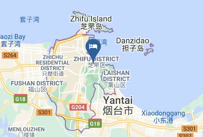Yantai - Parallel World Seaview Hotel Maps