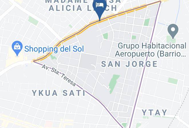 Asuncion - Paramanta Lifestyle Hotel Maps