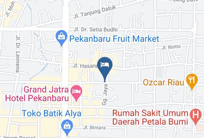 Pekanbaru - Paramita Hotel Maps