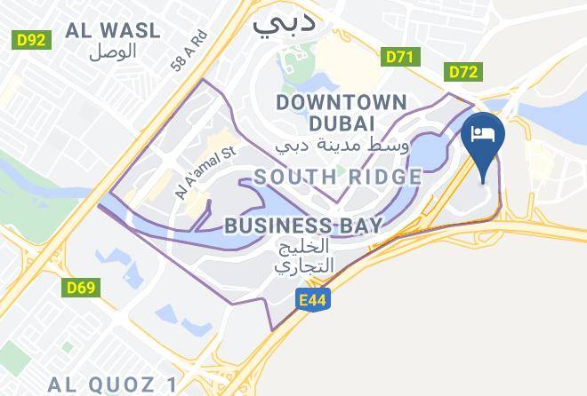 Dubai - Paramount Hotel Dubai Maps