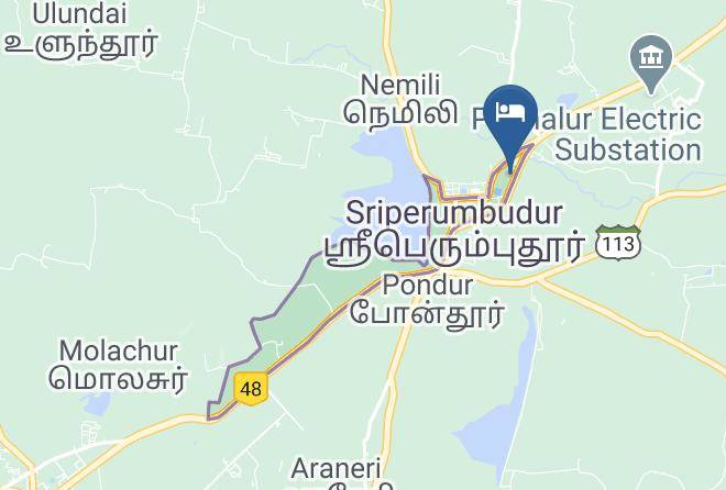 Sriperumbudur - Paramount Inn Maps