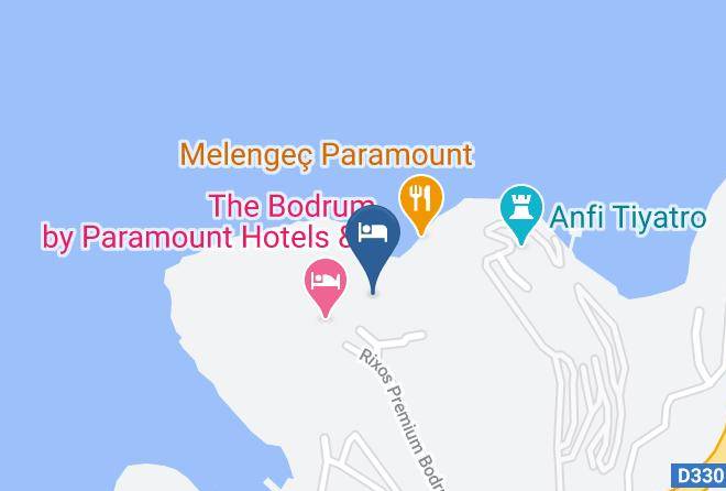 Bodrum - Paramount Resort & Spa Bodrum Maps