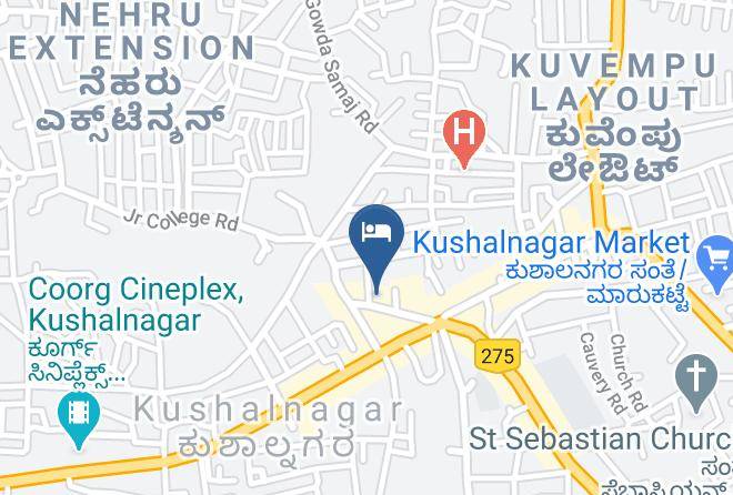 Kushalnagar - Parampara Residency Maps