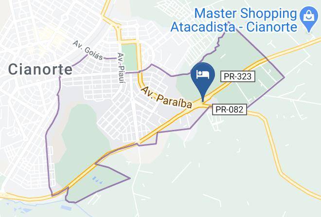 Parana Hotel Express Cianorte Pr Map