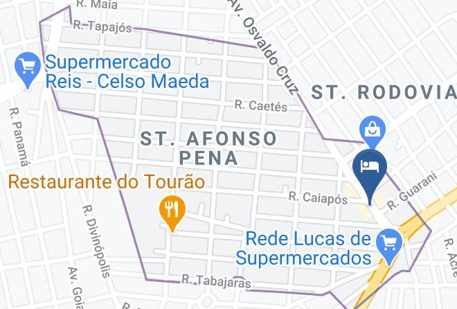 Itumbiara - Paranaiba Rio Hotel Maps