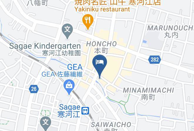 Sagae City - Parashio Mogami Maps