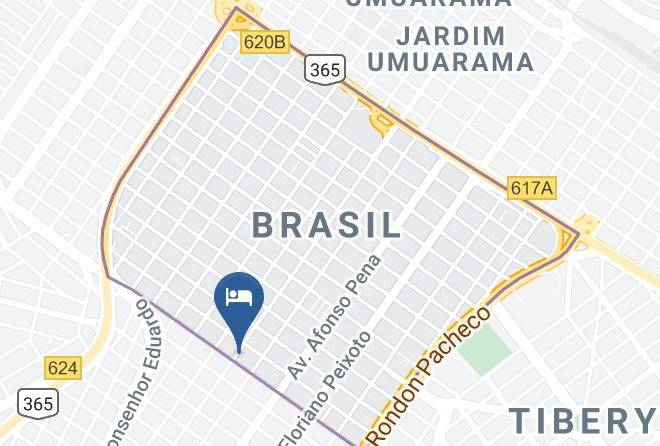 Uberlandia - Hotel Parati Minas Maps