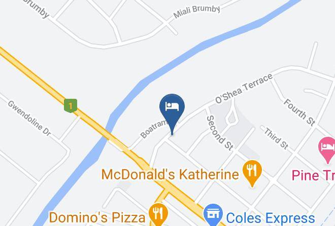 Katherine - Paraway Motel Maps