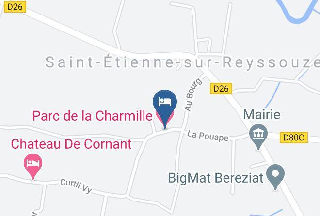 Ain - Parc De La Charmille Maps