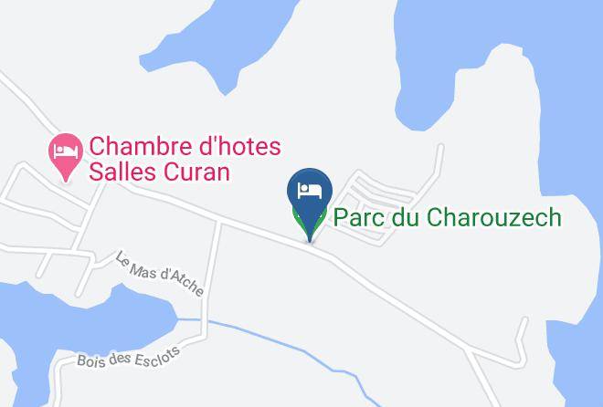 Aveyron - Parc Du Charouzech Maps