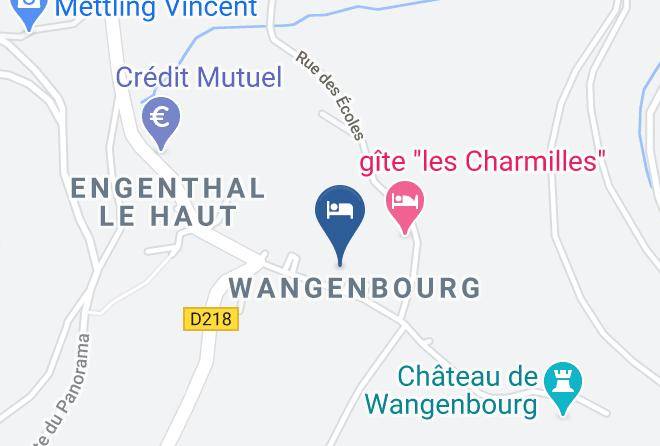 Bas Rhin - Parc Hotel Alsace Maps