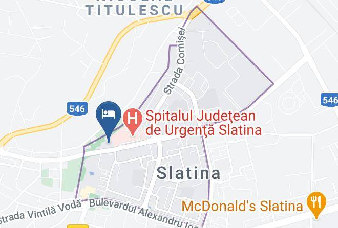 Slatina - Ramada Slatina Park Maps