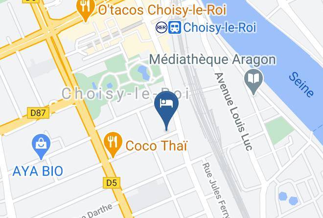 Val De Marne - Parc Hotel Maps