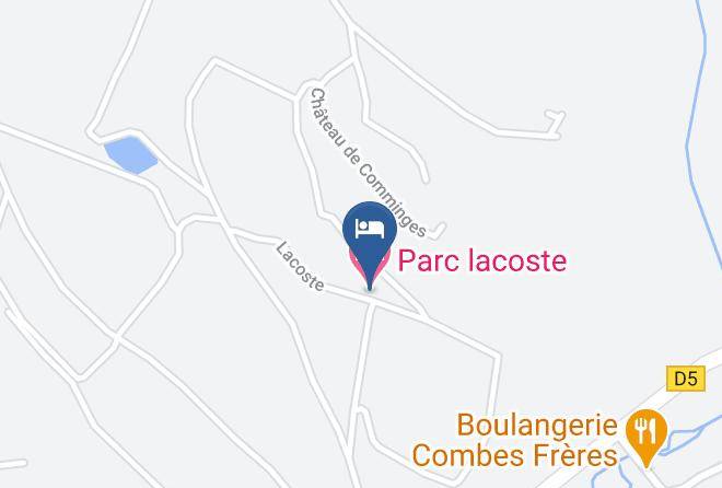 Haute Garonne - Parc Lacoste Maps