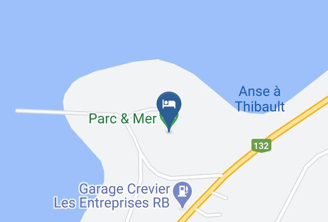 La Haute Gaspesie Regional County Municipality - Parc & Mer Maps