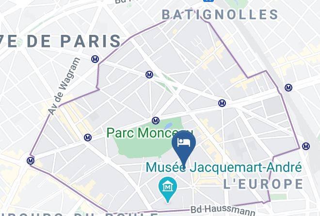 Paris - Parc Monceau Maps
