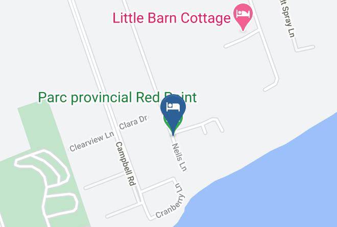 Kings - Parc Provincial Red Point Maps
