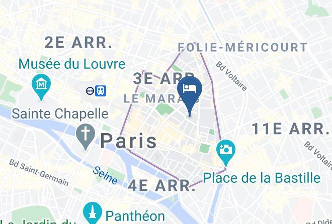 Paris - Parc Royal Maps
