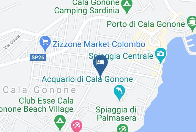 Nuoro - Parco Blu Club Resort Maps