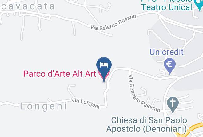 Cosenza - Parco D'arte Alt Art Maps