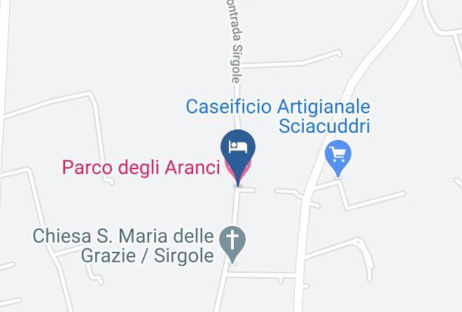 Lecce - Parco Degli Aranci Maps