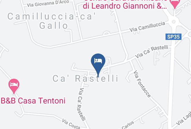 Rimini - B&b Parco Degli Ulivi Misano Adriatico Maps