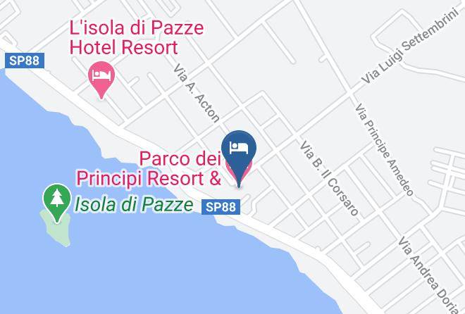 Lecce - Parco Dei Principi Resort & Spa Maps