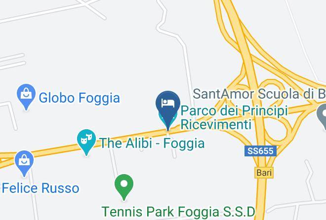 Foggia - Parco Dei Principi Ricevimenti Maps