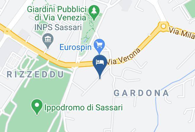 Sassari - Parco Delle Valli Maps