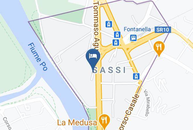 Turin - Parco Sassi Hotel Maps