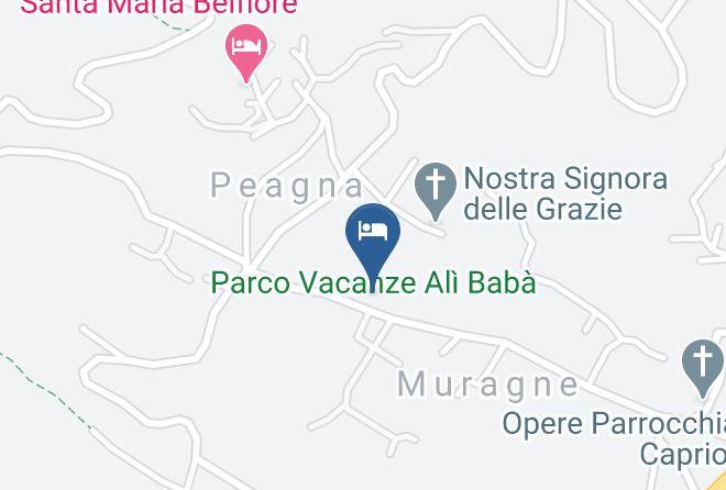 Savona - Parco Vacanze Ali Baba Maps