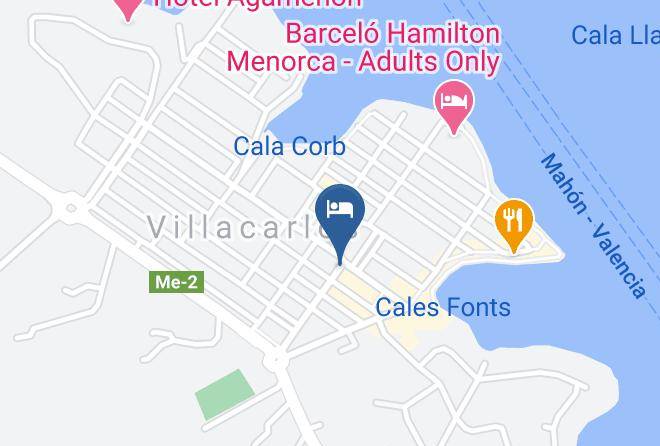 Baleares - Pardela Menorca Maps