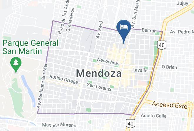 Mendoza - Pared Sur Maps