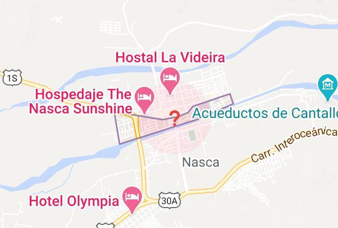 Nazca - Paredones Inn Hotel Maps
