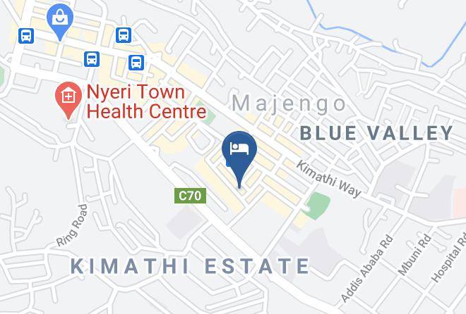 Nyeri - Paresia Hotel Maps