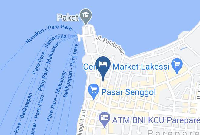 Kota Parepare - Parewisata Hotel Maps