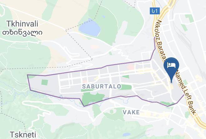 Tbilisi - Parham Hotel Maps