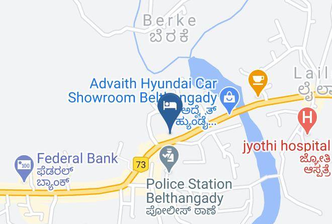 Beltangadi - Parikrama Lodging Maps