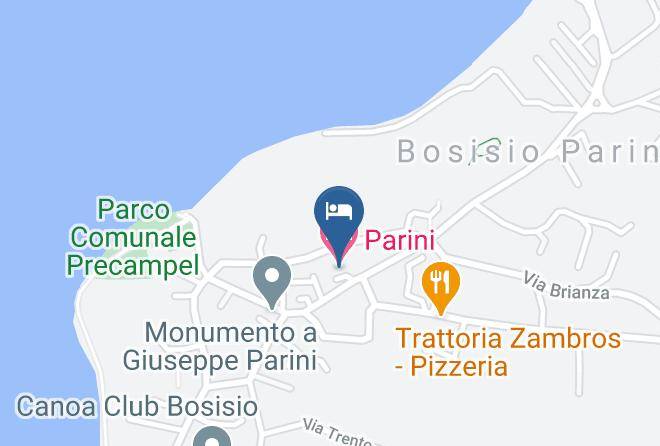 Lecco - Parini Hotel Maps
