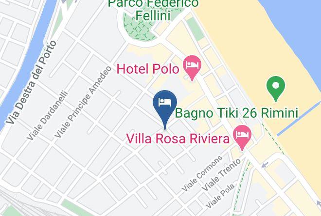Rimini - Parioli Residence Hotel Maps